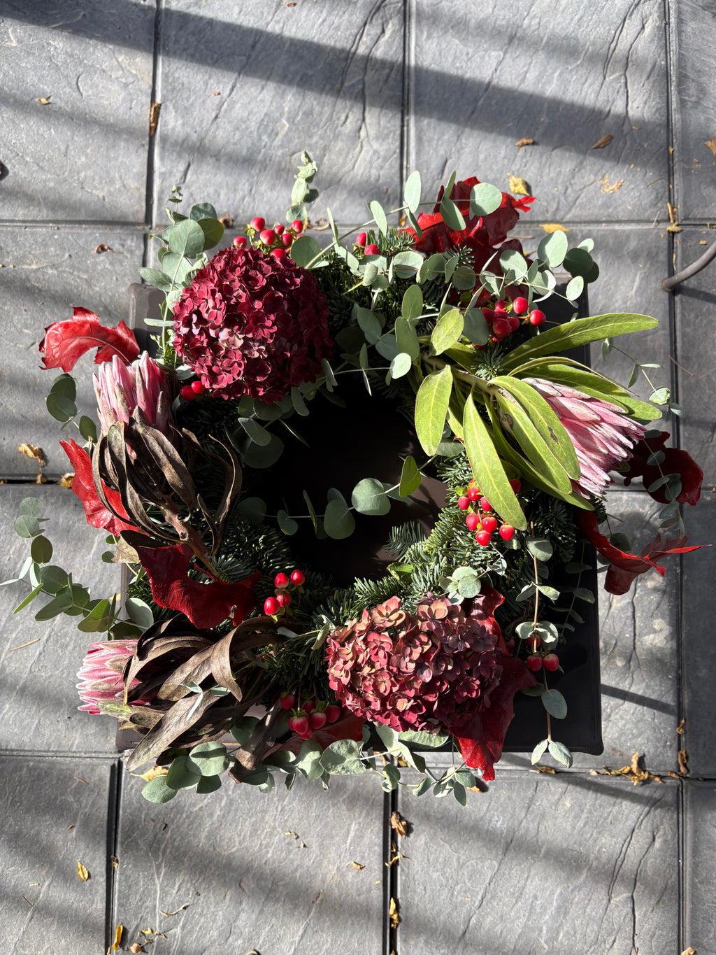 Corona Adviento 'Rojo Capote'