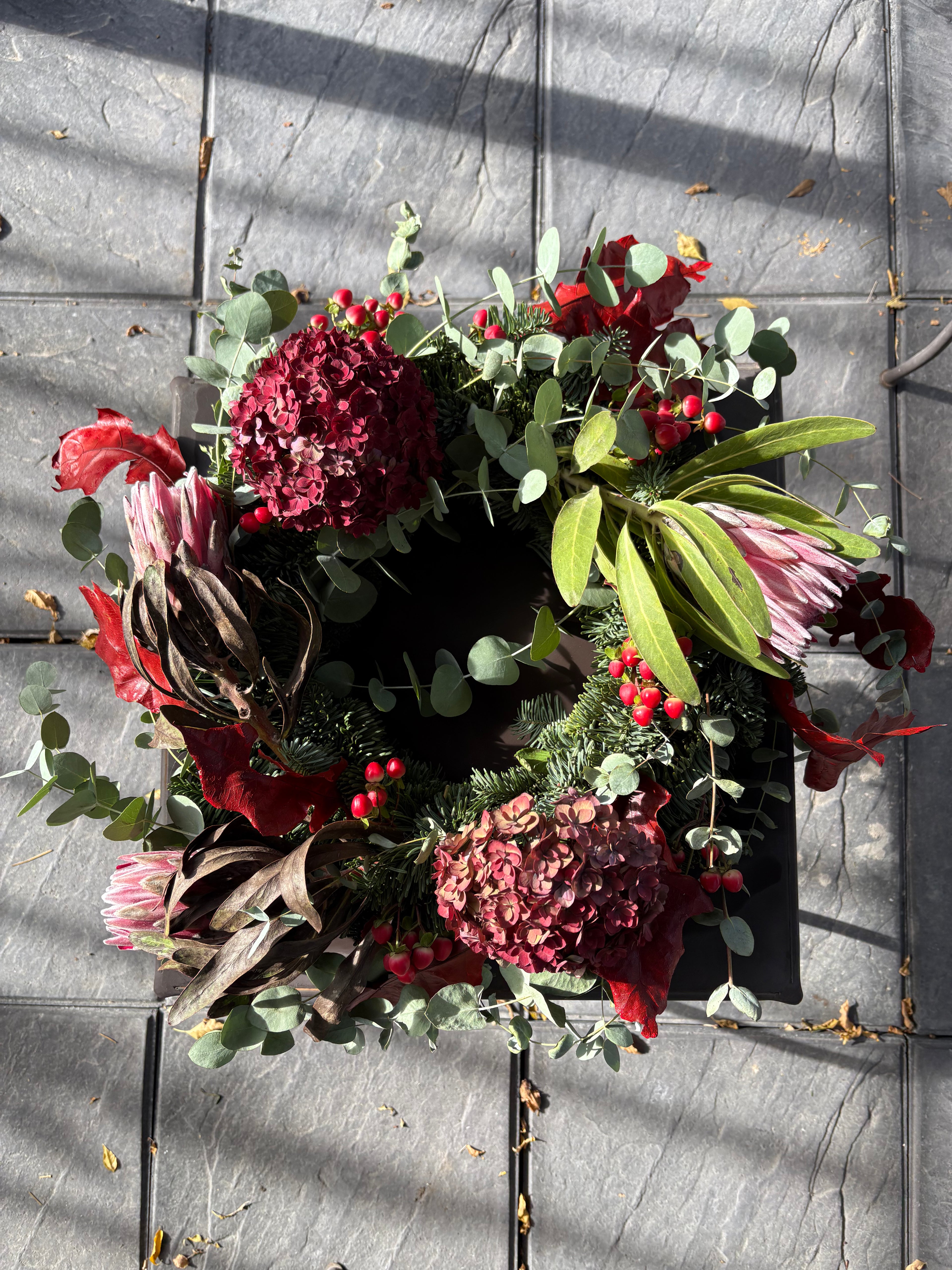 Corona Adviento 'Rojo Capote'