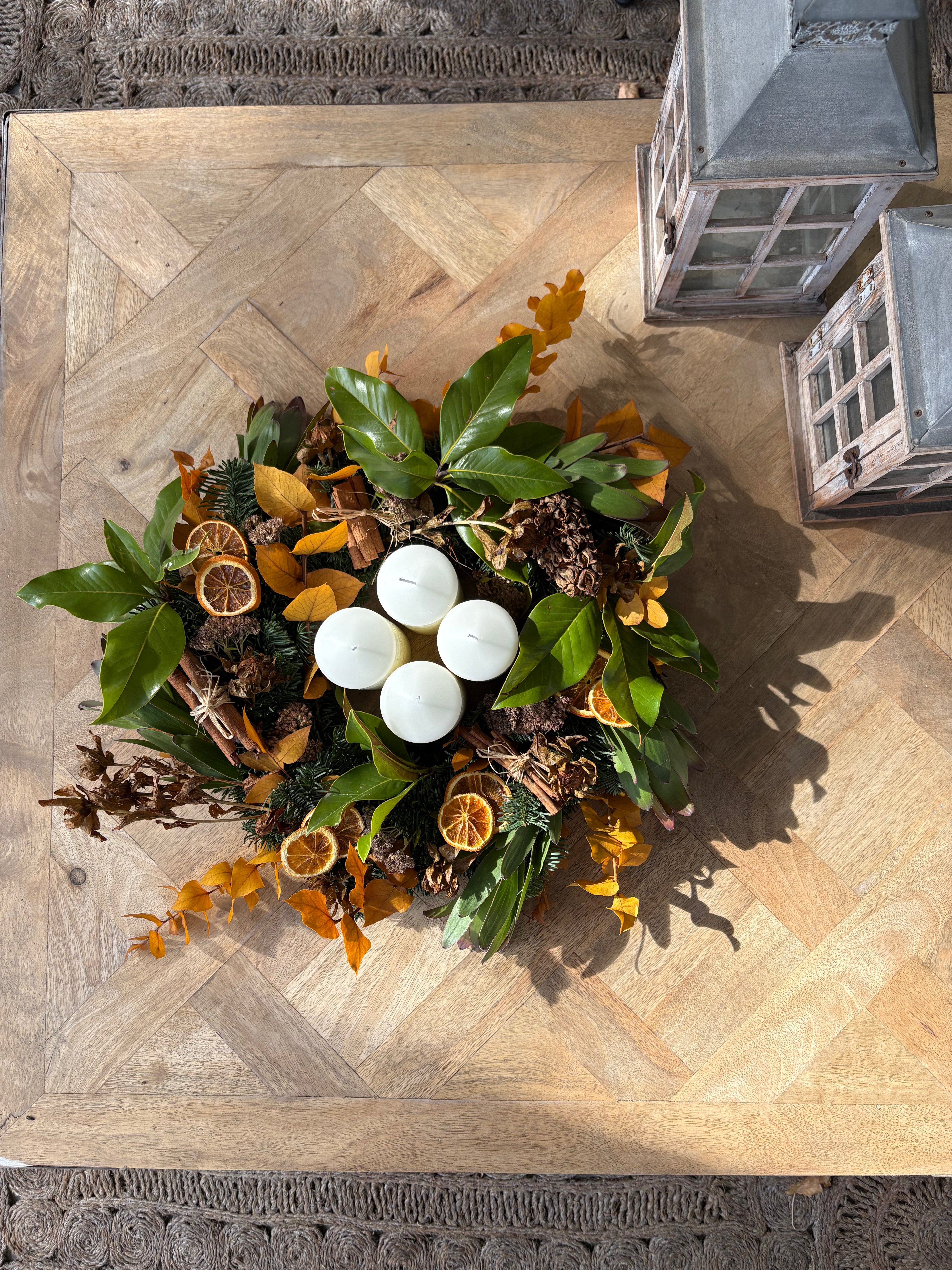 Corona Adviento 'Patio de los Naranjos'