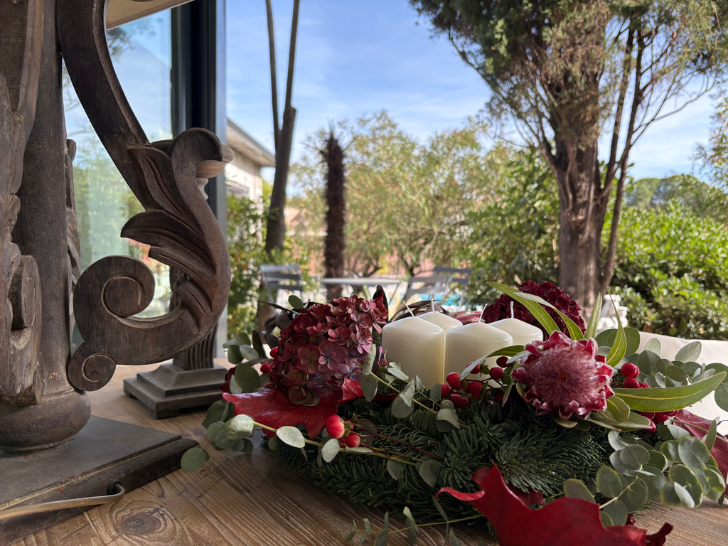 Corona Adviento 'Rojo Capote'