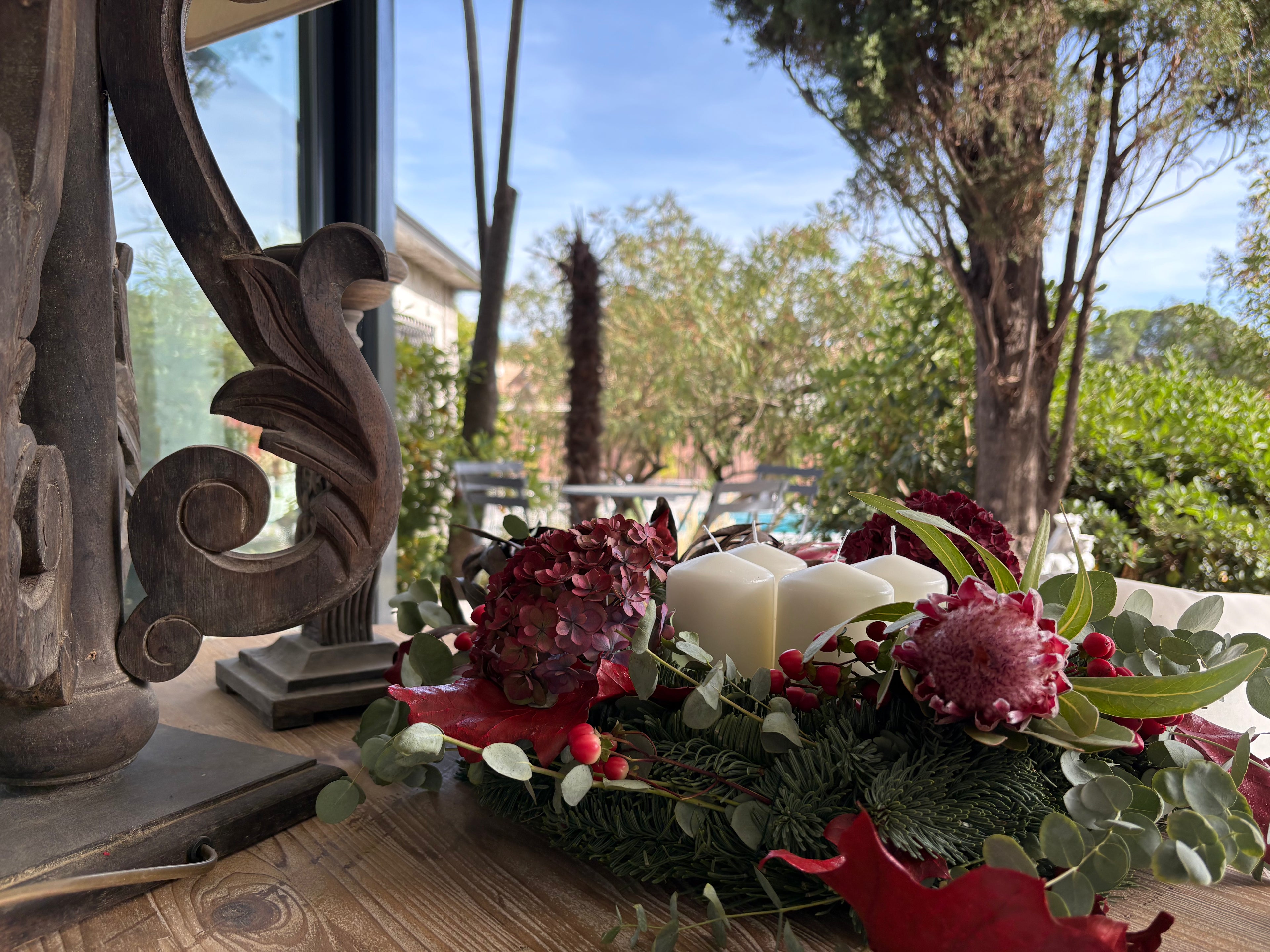 Corona Adviento 'Rojo Capote'