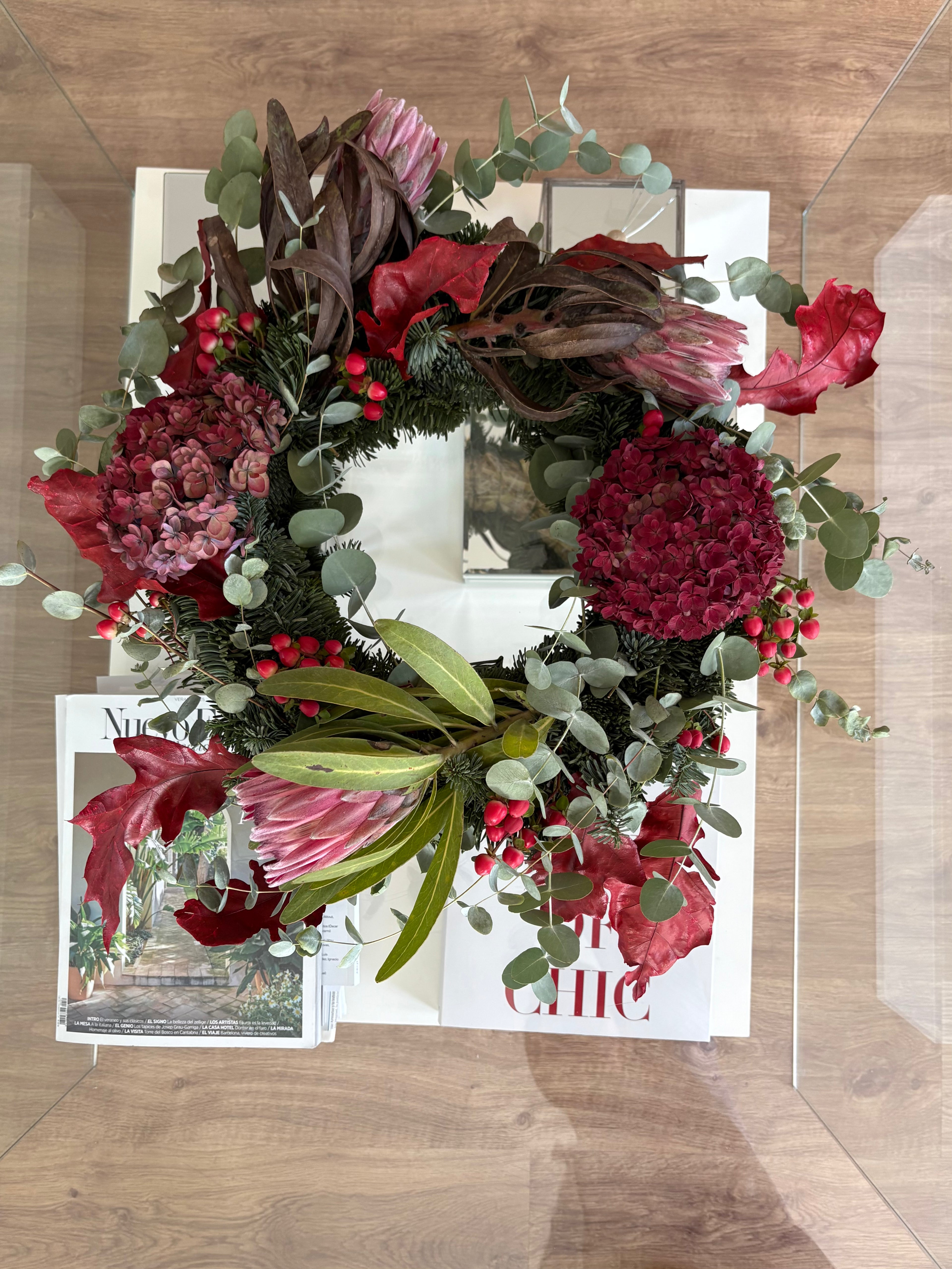 Corona Adviento 'Rojo Capote'