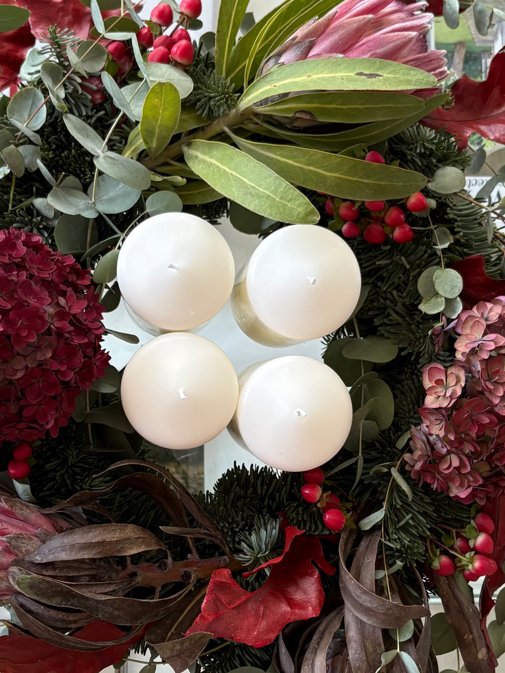 Pack 4 velas adviento