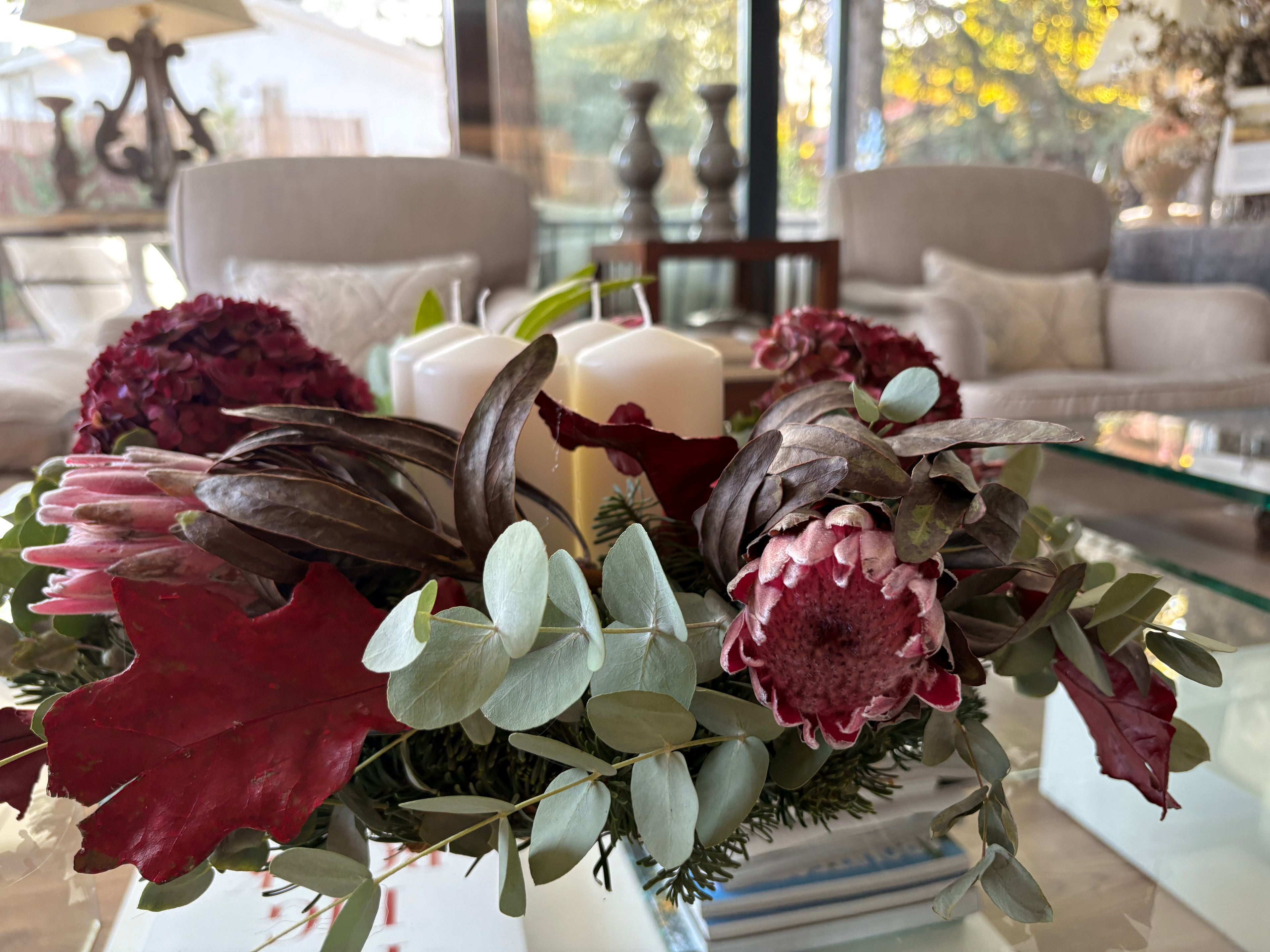 Corona Adviento 'Rojo Capote'